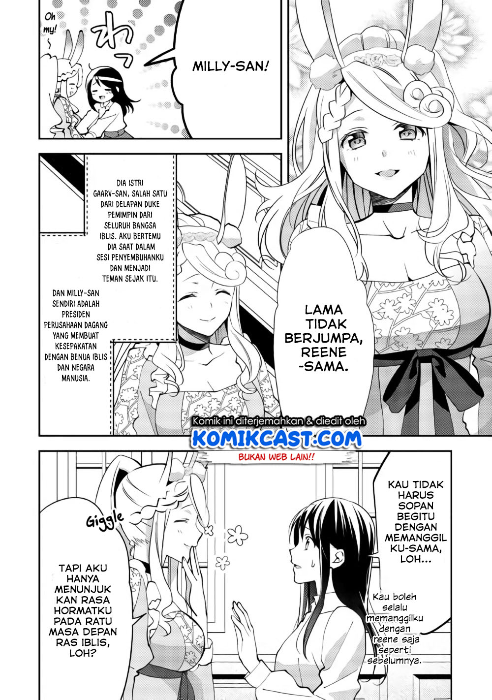 Isekai de “Kuro no Iyashi Te” tte Yobareteimasu Chapter 40 Bahasa Indonesia